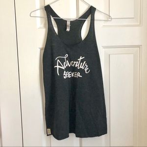 Gray Cotton Tank from Honey Bee True Co.